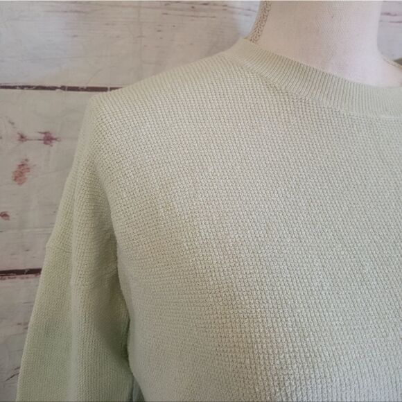 Eileen Fisher Organic Linen Blend Textured Pullover Top Size XS - Picture 3 of 6